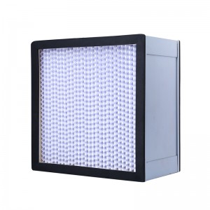 H13 Séparateur de papier de haute capacité HEPA Filtre à air HVAC pour la chambre propre